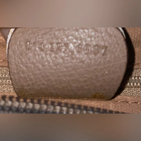 GUCCI SIGNATURE SUPREME LEATHER TRIM COATED CANVAS COSMETIC TRAVEL TOILETRY BAG - Picture 14 of 14